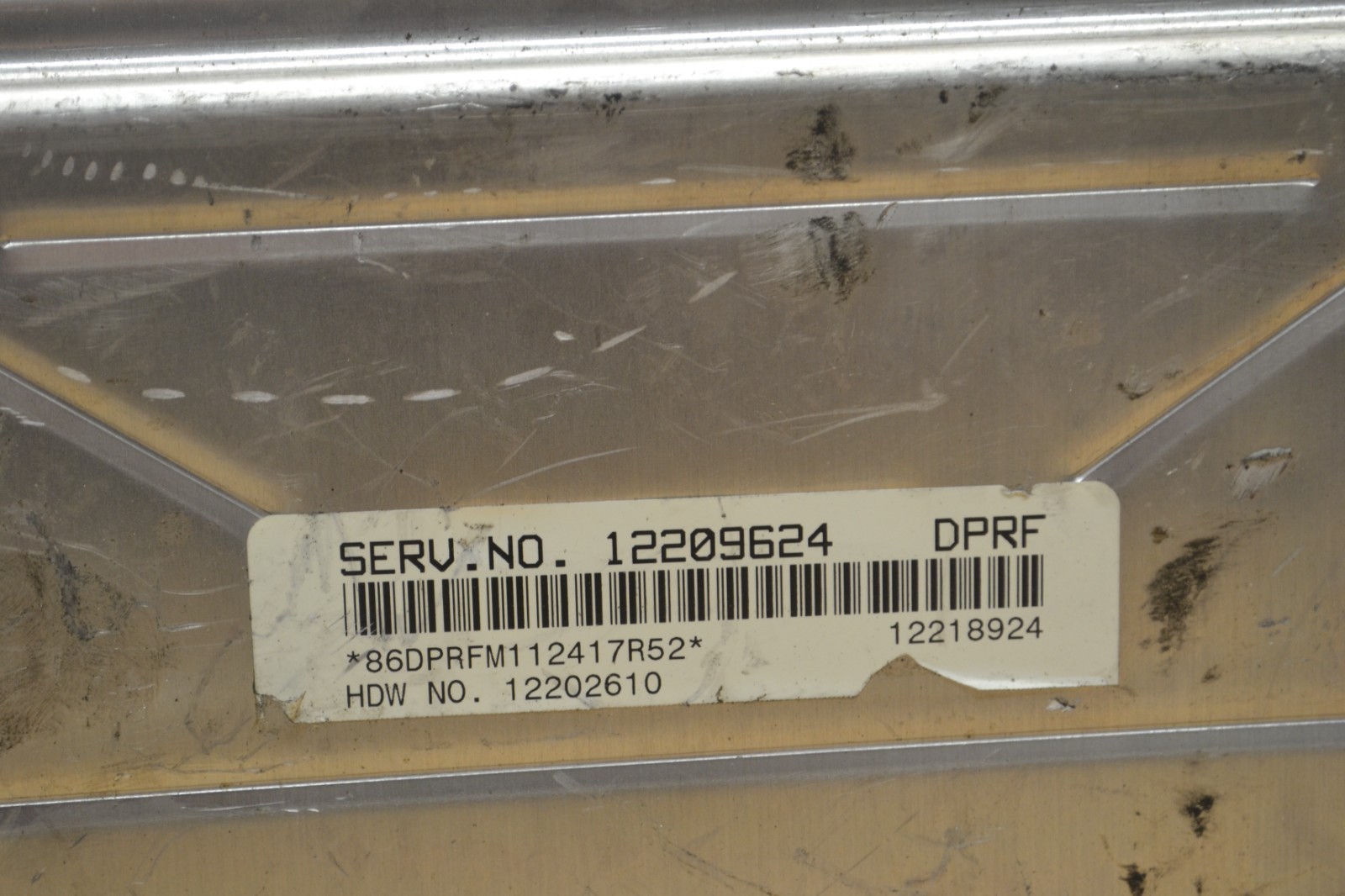 2001-03 Chevrolet Camaro Engine Control Unit ECU 12209624 Module 741-10D6