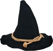 Witch Wizard Hat for Adults, Felt Wide Brim Pointed Hat, Oktoberfest, Halloween