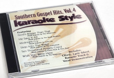 Southern Gospel Hits Volume 4 Christian Karaoke Style NEW CD G Daywind 6 Songs
