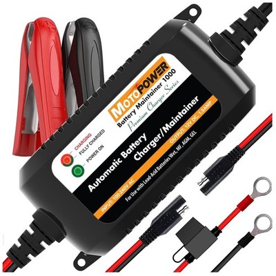 12V 1.5A Automatisches Ladegerät für Autos Motorräder Marine Power Sports