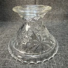 Vintage Anchor Hocking Clear Early American Base Pedestal for Punch Glass Bowl