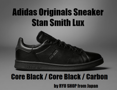 Adidas Originals Sneaker Stan Smith Lux HQ6787 Core Black / Core Black / Carbon
