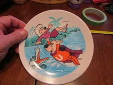 Vintage Underdog Collector plate Leonardo TTV 1970’s 8" no need to fear