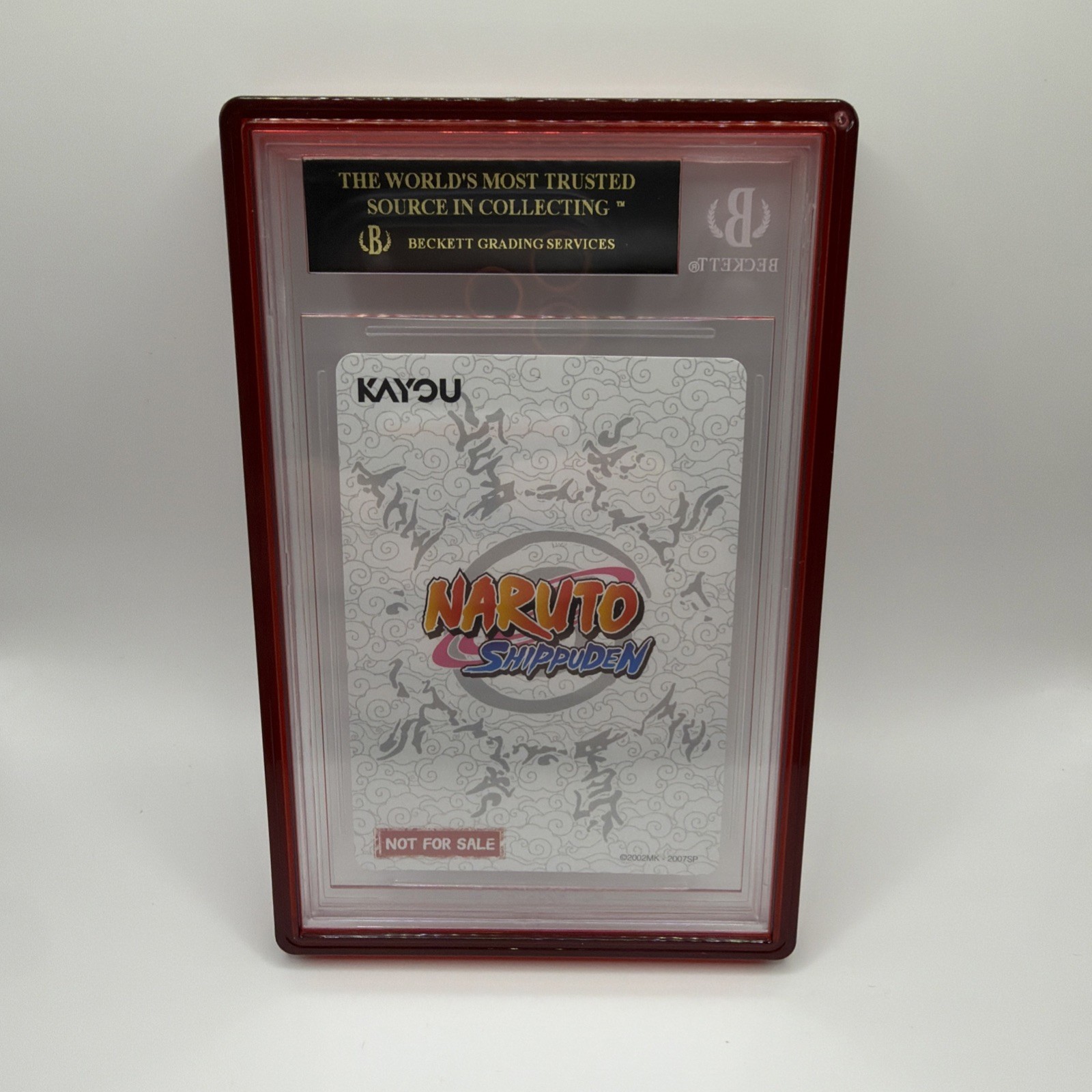POP 1 BLACK LABEL Kayou Naruto Uzumaki NRIEPR002 “NOT FOR SALE” STAMP PROMO view 2