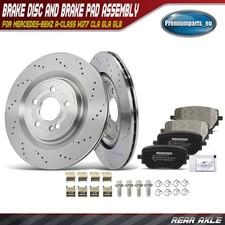 Rear Brake Discs & Brake Pads 330mm for Mercedes-Benz AMG A35 AMG A45 W177 18-25