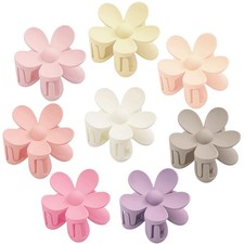 AOENJIE Flower Hair Clips 8PCS, Hair Claw Clips for Women Thick Thin Hair, Fl...