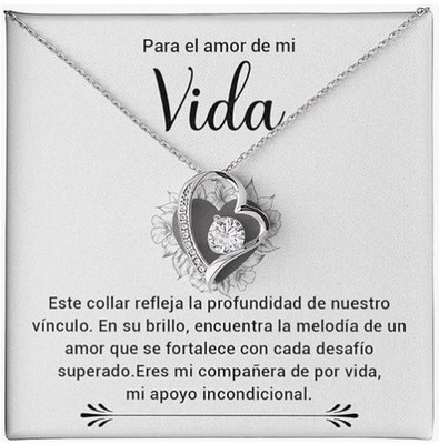 Regalo Para El Amor De Mi Vida Joyería Alma Gemela Mujer Esposa Novia Amor Hoy