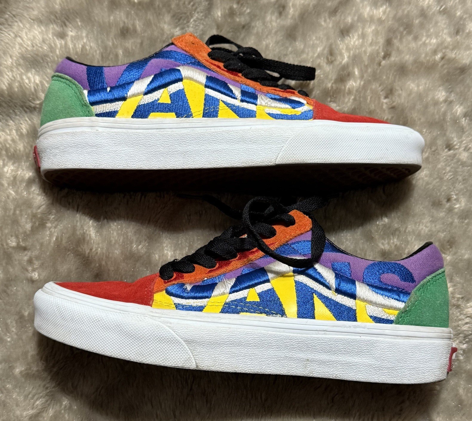 SAOLA Sneakers Vans Oldol Skoolment Statementre multicol ricama 7214 u 5onna don