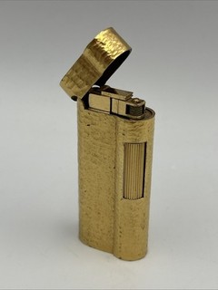 Dunhill London Pocket Lighter Gold Plated 20 Micron C80804 Unboxed Untested