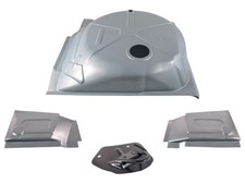 Reparaturblech Set Kofferraumboden hinten 4 teilig Mercedes W201 190