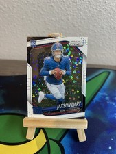 2025 Panini Prizm - Rookies Jaxson Dart #332 White Disco Prizm (RC)