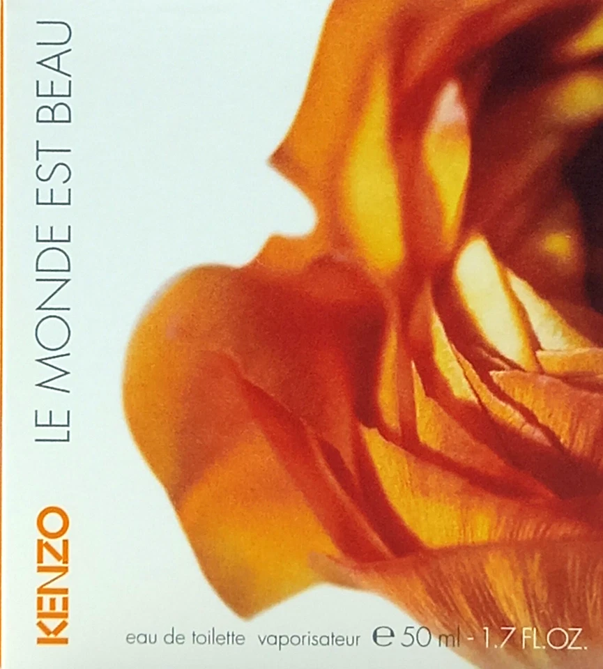 KENZO LE MONDE EST BEAU EAU DE TOILETTE SPRAY WOMEN 1.7 Oz / 50 ml DISCONTINUED! - Image 3 of 4