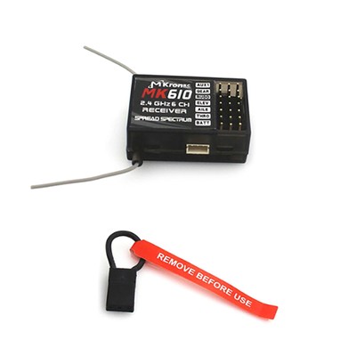2.4Ghz 6-Channel MK610 Receiver For Spektrum Dx5e Dx6i Dx7 AR6100 Transmitter F