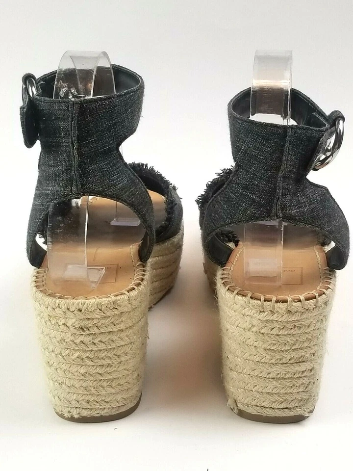 Sandalias de tacón de cuña desgastadas Dolce Vita para mujer talla 8 Foto 2 de 4