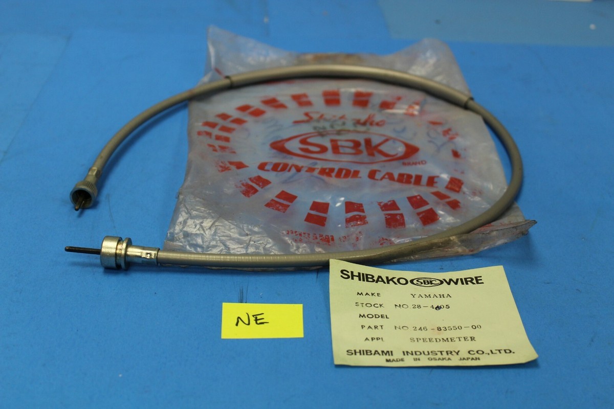 Yamaha Shibako Speedo Cable 246-83550-00-00 | eBay