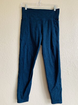 Joy Lab Leggings with Side Pockets Blue Workout Pants Womens
