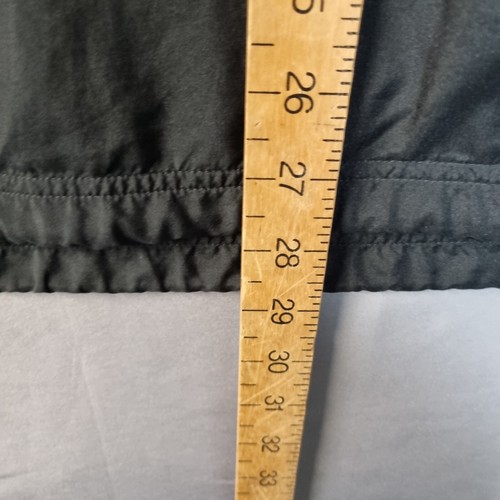 Vintage Adidas Jacke M schwarz Side Zip Mock Neck Windbreaker Pullover Activewear - Bild 11 von 12