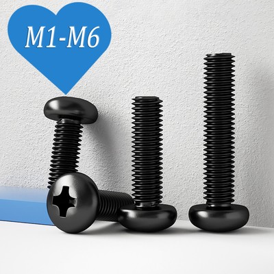 M1 To M6 Stainless Pozi Pan Head Machine Screws Posi Pozidrive Screw Din 7985