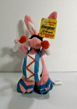 Energizer Batteries 1997 8" Bean Bag Plush The Energizer Bunny New
