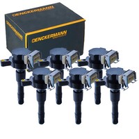 6X Denckermann ZüNdspule Satz FüR BMW E36 E46 E31 E39 E38 X5 E53 Z3 Z8 2.0-5.4