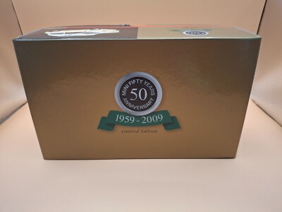 Corgi Austin Mini 24ct Gold Plated 50th Anniversary 1:36 OVP 1959-2009