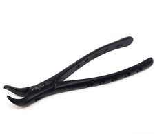 BLACK DENTAL EXTRACTING FORCEPS 23 COW HORN BEAK GERMAN STAINLESS