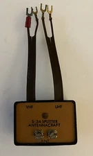 Vintage Antique Antennacraft Splitter  UHF VHF  Model S-3A