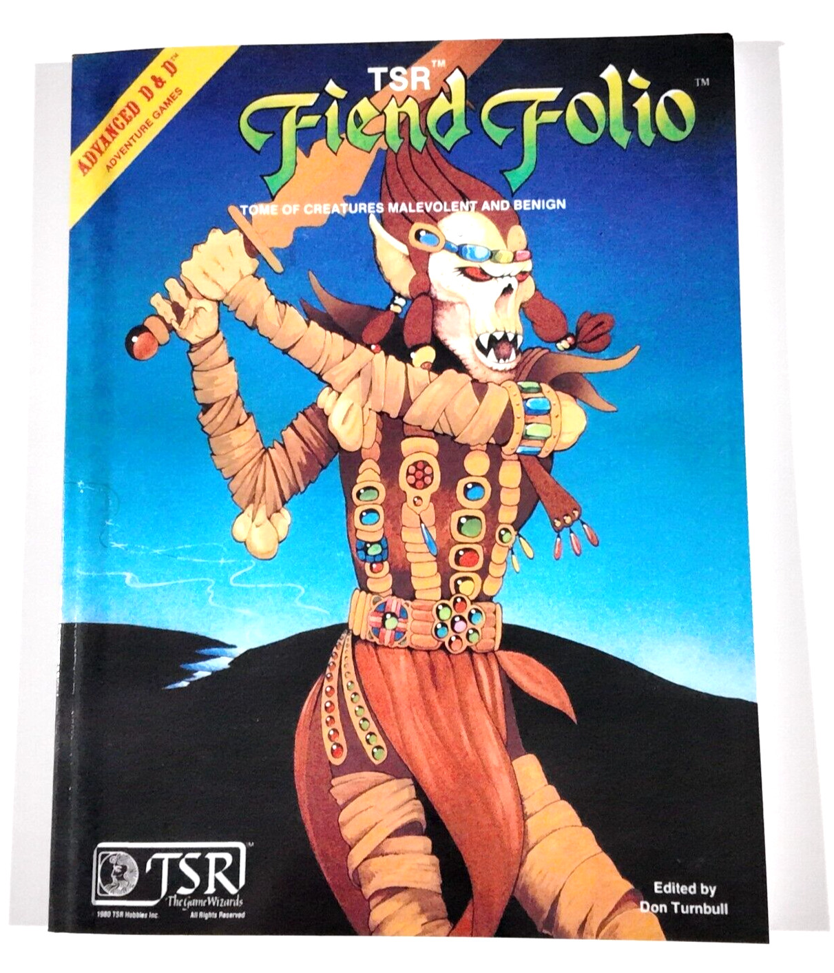 Fiend Folio Advanced Dungeons and Dragons Gary Gygax AD&D First Edition