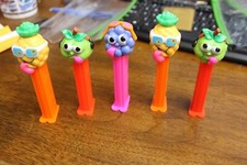 Lot of 5 PEZ Dispensers Fruit Sourz
