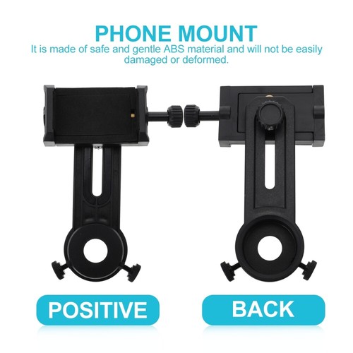 Shooting Stand Travel Phone to Telescope Adapter Cell Photography - Photo 10 sur 12