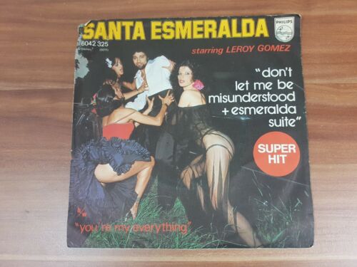 Single 7" Vinyl Santa Esmeralda don´t let me be misunderstood Leroy Gomez - Picture 1 of 1