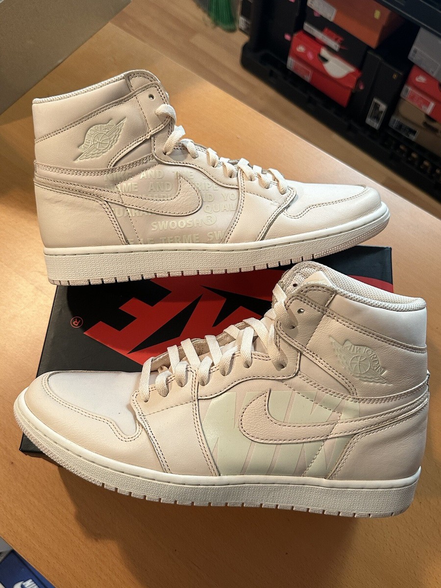 Size 12 Air Jordan Retro OG High Guava Ice Pink White 555088