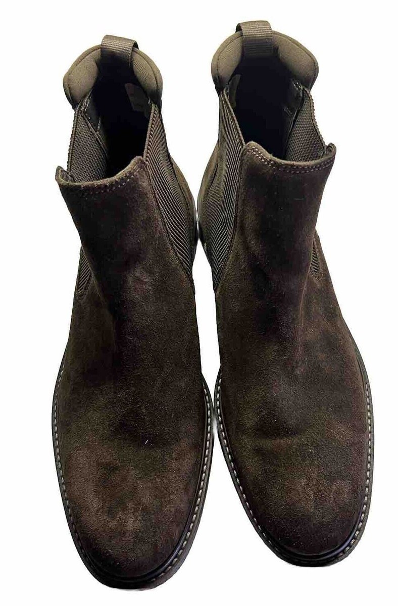 Clarks Men\'s 10 dark brown suede Jaxen Chelsea Boot Amazon.com | Clarks Collection Men main image 2