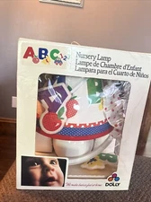 Vintage Dolly ABC 123 Babies 1994 Nursery Baby Lamp