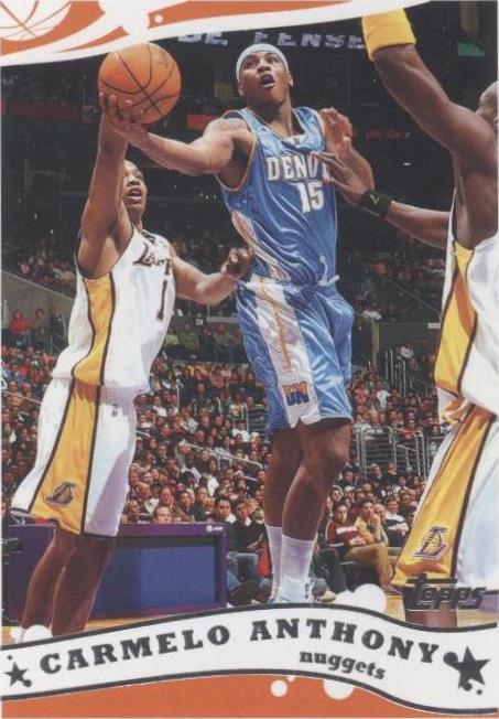 2005-06 Topps - Carmelo Anthony #140 - 1 of 2