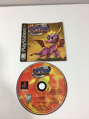 Spyro 2: Ripto's Rage PS1 (Sony PlayStation 1, 1999) Video Game W-manual-No Case