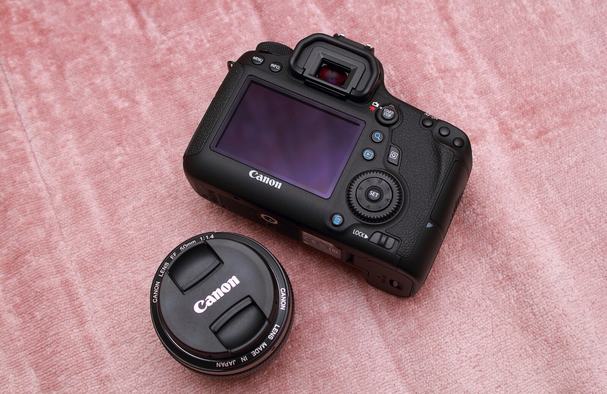 Canon 6D full frame camera and Canon EF 50mm f/1.4 USM Lens LOW