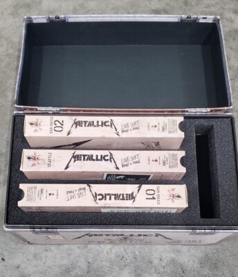 【CD/VHS-BOX】メタリカ / Live Shit:Binge&Purge Metallica Live Sh*t: Binge & Purge (VHS Box Set, 1993) w