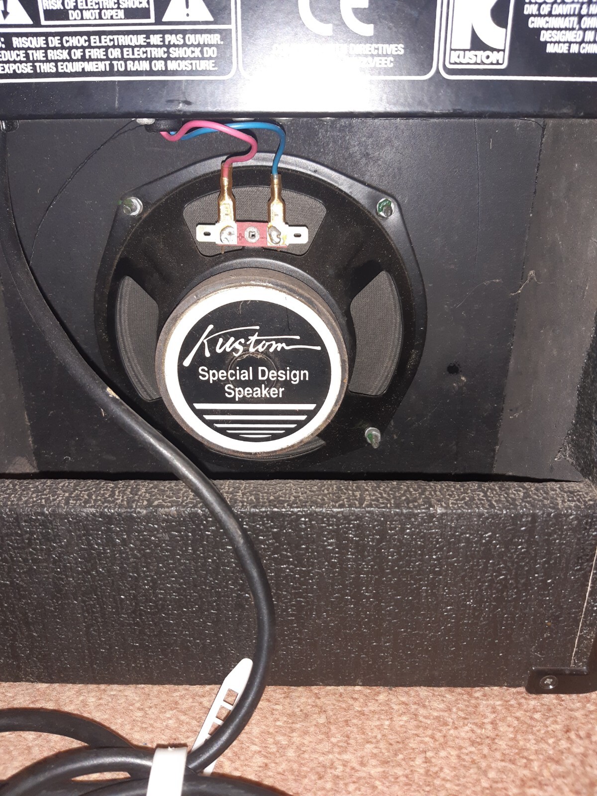 Kustom KLA10 40wt Lead Guitar Amp eBay