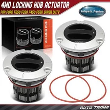 2x Front 4WD Auto Locking Hub for Ford F-250 F350 F450 F550 Super Duty 2011-2022