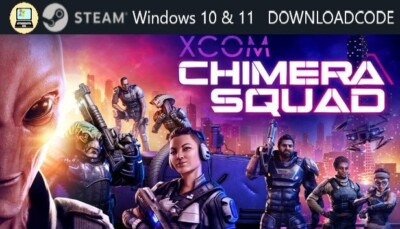 NEU PC Computer Spiel XCOM Chimera Squad für Windows 10 11 STEAM Download Code