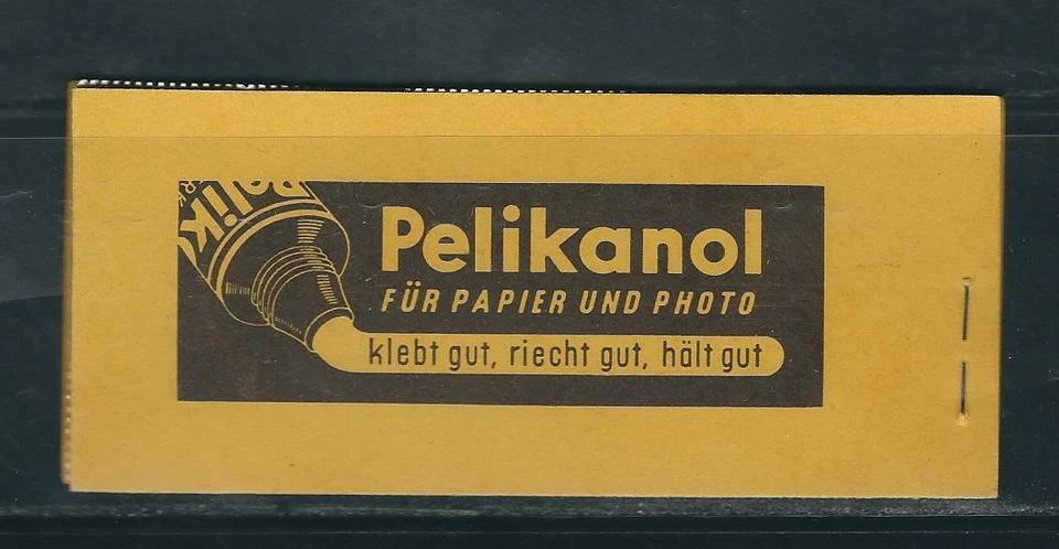 Germany SC # Panes 702a,704a,708a in a Booklet , Michel MH2b Theodor Heuss . MNH - Image 2 of 2