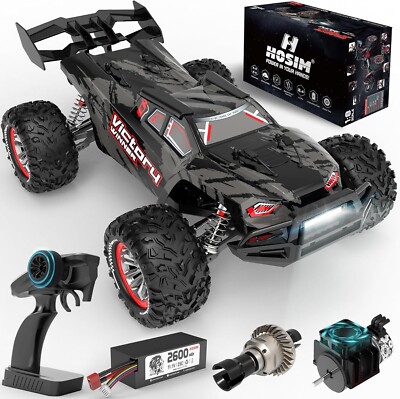 Hosim 1:8 Brushless RC Car For Adults VORTAN High Speed RC Monster Truck 50+MPH
