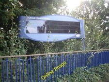 Photo 6x4 Durham County Council electronic notice board By the entrance g c2013