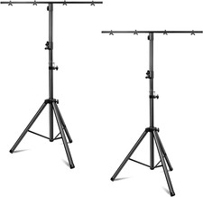 DJ Lights Stand, Heavy Duty DJ Stand 1 Pack, Portable Par Can Tripod Stage Light