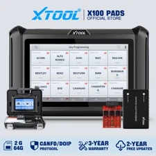 XTOOL X100 PADS V2.0 IMMO Key Programming Full System OBD2 Diagnostic TOOL FCA