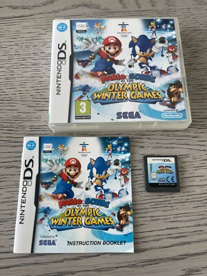 MARIO & SONIC OLYMPIC WINTER GAMES Nintendo DS Spiel 100% ORIGINAL