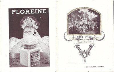 1918 Old Program from La Comédie Française 'The Puppets' by Pierre WOLFF