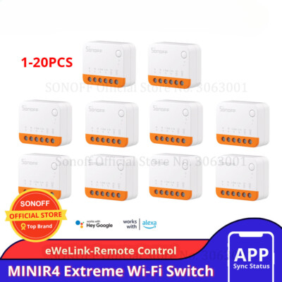 LOT Wifi Switch Module Smart Wi-Fi 2 Way Switch Smart Home 1-20PCS Works S-MATE
