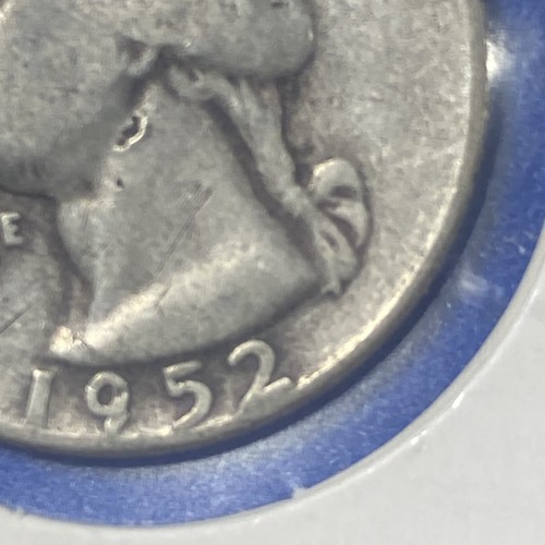 EE. UU. 1952 25C WASHINGTON CUARTO LIBERTAD PERMANENTE MONEDA COLECCIONABLE PLATA RARA EE. UU. - Imagen 12 de 24